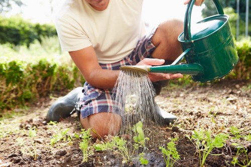 Local hard landscaping project showing a patio or driveway installation in Eltham
