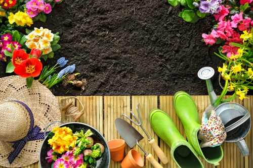 Eltham landscaping design with native plants and pathways